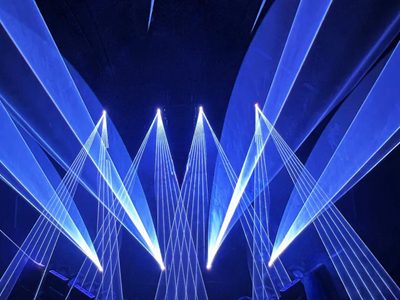 Laser Beam Show